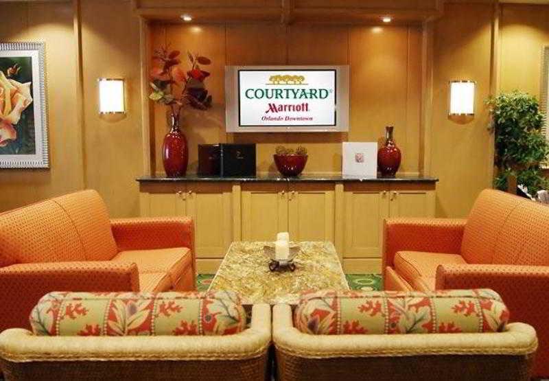 Courtyard By Marriott Orlando Downtown Hotell Inreriör bild